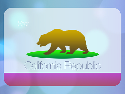 Jony Ive redesigns the California flag california fail flat ios7 joke jony ive