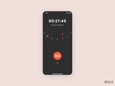 Daily UI #014 of 100 - Countdown Timer