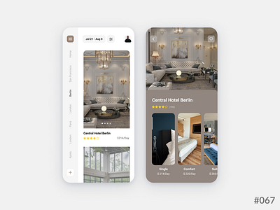 Daily UI #067 of 100 - Hotel Booking