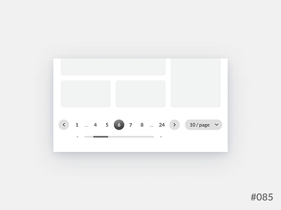 Daily UI #085 of 100 - Pagination