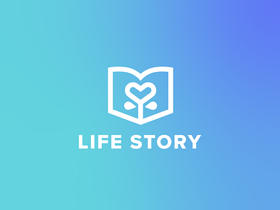 Life Story Logo brandidentity branding graphic design logo