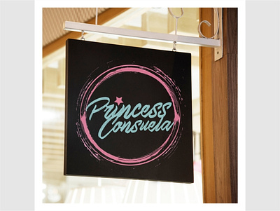 Princess Consuela branding design graphic design typography