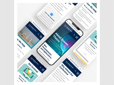 Bowen Theory branding graphic design ui ux webdesign