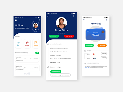 Payment App app branding payment ui design ux design