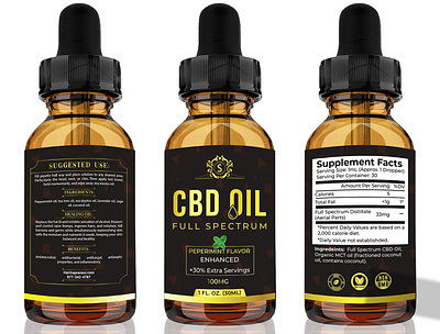 CBD OIL cbd oil clean design illustration label design labeldesign packaging design premium premium design supplement