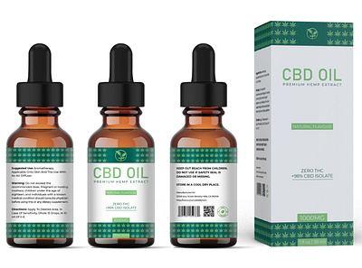 CBD OIL cbd oil design illustration label design labeldesign minimalist packaging design premium premium design supplement