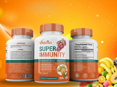 Supplement Label (Vitamin)