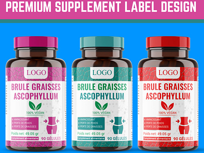 Supplement Label Design