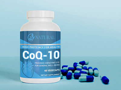 COQ 10 LABEL( HIGH PROTEINCY HEALTH)