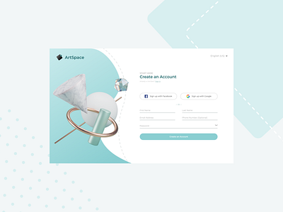 DailyUI 001: 3D Learning Website Login Page app branding dailyui design illustration soft ui