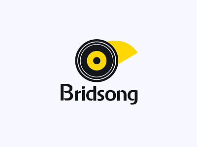 Brid Song Logo branding graphic design logo