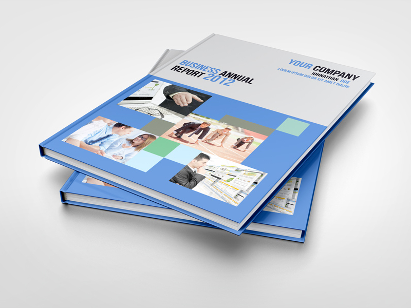 Manufacturers catalog. Annual Report Mockup. Catalogue photo. Catalog Pro ad. "Printing Company" "Annual Report".