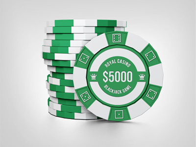 poker chip stack designs