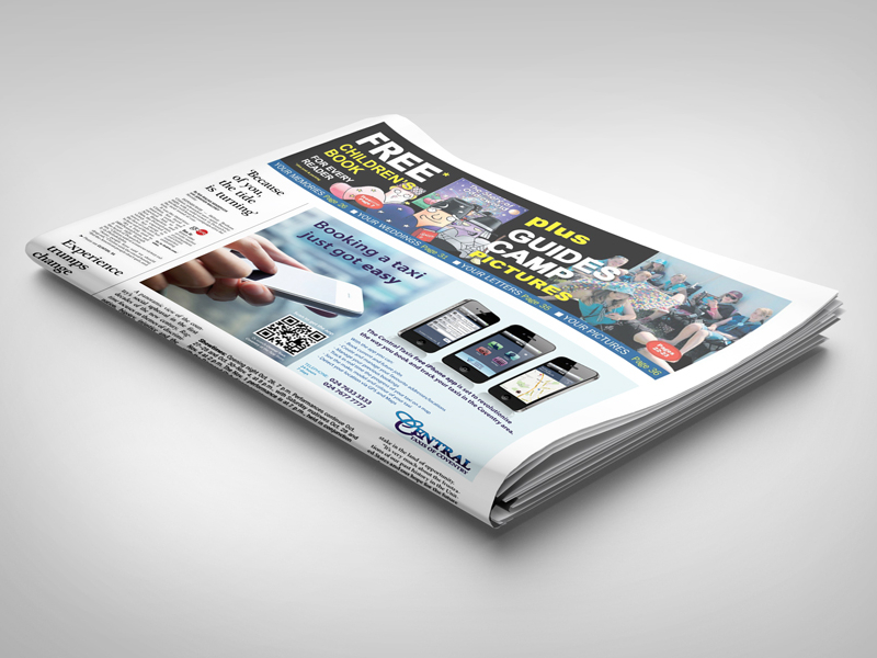 Download Newspaper Display Mockup by idesignstudio on Dribbble