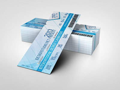 Event Tickets Mock-up 5x2 admission admit concert coupon display entrance entry event events layered mock up mockup party pass perforation photorealistic print security sponsor stack template ticket tickets