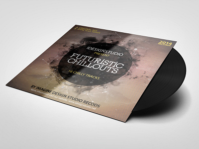 Vinyl Records Mock-ups acoustic album audio design disco melody mix mock up mockup music vinyl