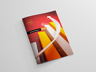 Clean And Simple Annual Report Brochure a4 annual black booklet brochure business clean corporate indesign magaine report