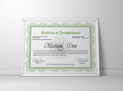 Certificate Template | Print Templates achievement award certificate diploma elegant graduation illustration success template value