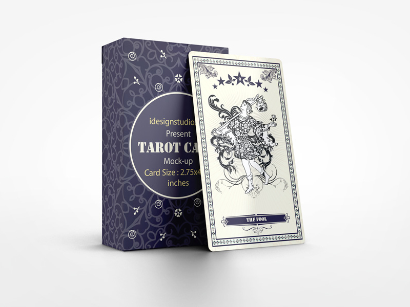 Tarot Card Mockup by idesignstudio on Dribbble