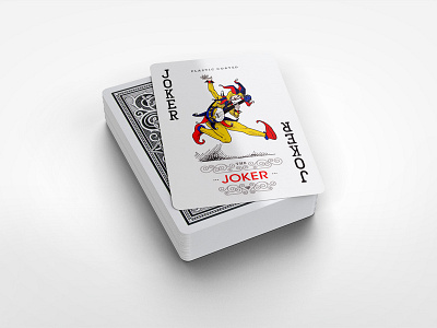 Bridge Playing Cards Mockup