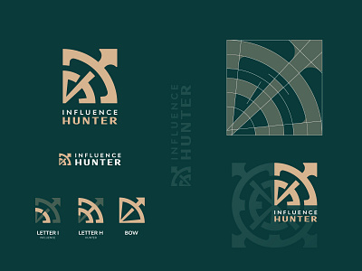 influence hunter logo classy classylogo company hunter hunting logo logos