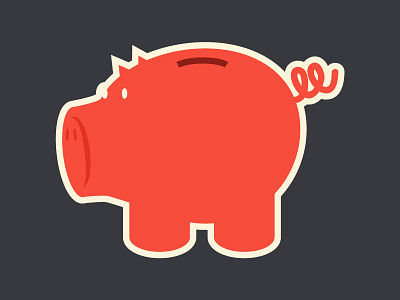 Piggy Bank Icon icon icons money pig piggy bank