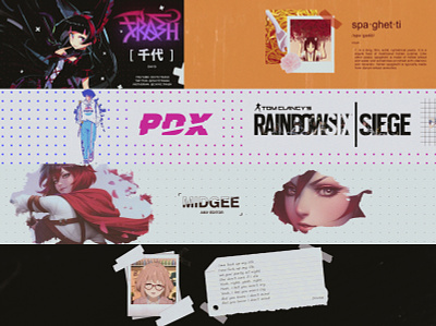 Compilation - Part 3 amv anime graphic design