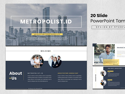 Presentation Tamplate - Metropolist Architecture