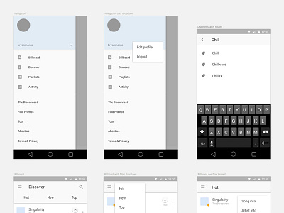 Sketch wireframes android app ios planning sketch wireframe