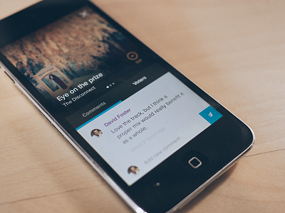 Song detail comments app comments detail ios modal music