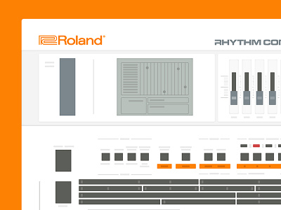 Roland 707 Drum Machine