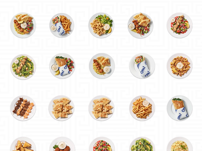 Greek food menu transition food gif greece greek hover menu mouseover principle transition web