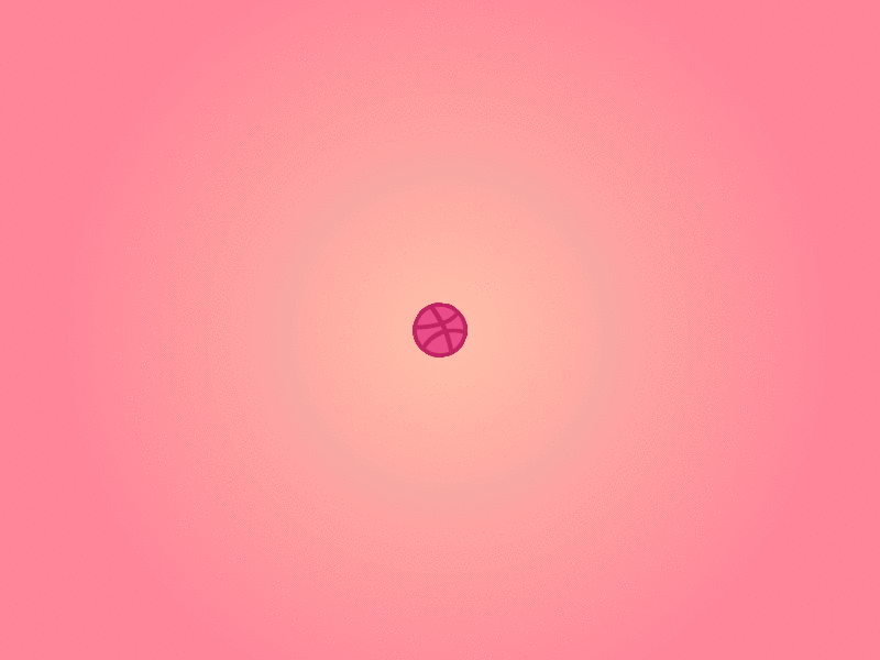 Thanks Dan! (GIF) animation basketball blow blow up debut gif logo pink pop up