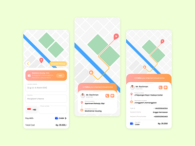 Package Delivery mobile app exploration