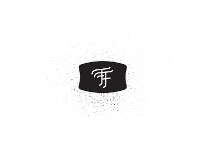 FF Badge badge brand design f logo mark