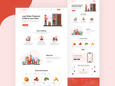 Need Delivery-Online Delivery Landing Page