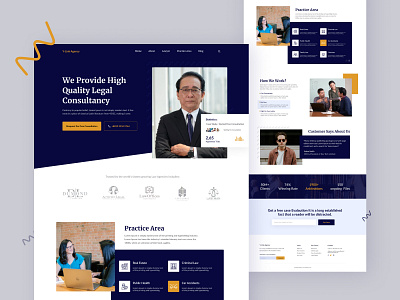 YLink Agency - Law Firm Landing Page law firm law office
