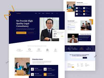 YLink Agency - Law Firm Landing Page