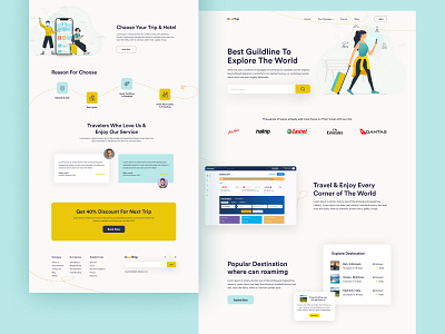 Cool trip- Tour Organize Agency Landing Page