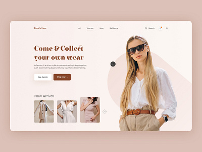 Rozia's Store- Fashion Landing Page fashion online fashion online shopping