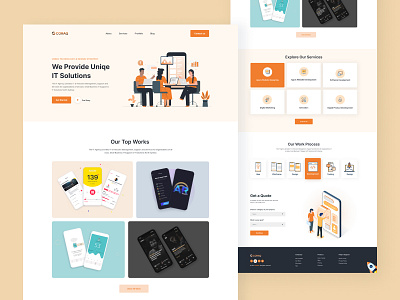 IT Agency Landing Page