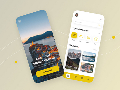 Cooltravel-Travel App Design destination tour travel travel app