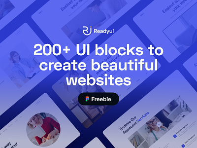 Download 200+ UI blocks Figma File Free 2021 trend blocks bootstrap code design figma freebie freebies minimal minimal design ready ui ui ux web design