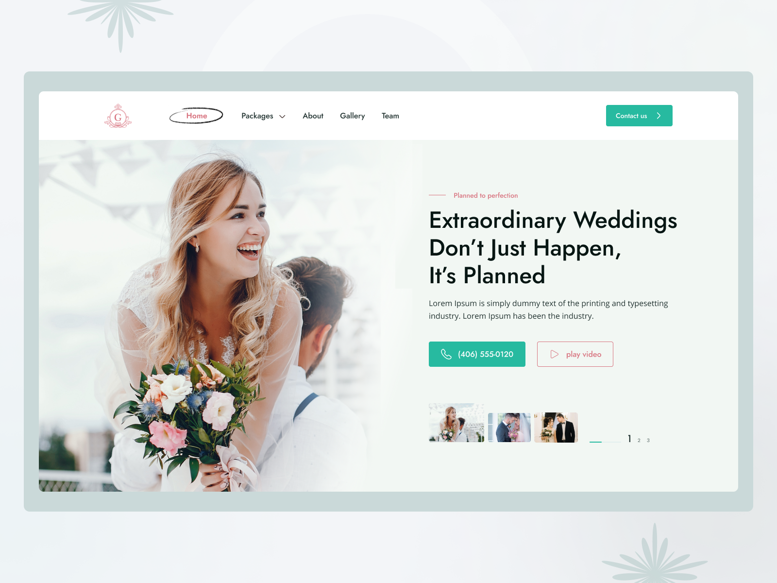 Wedding Planner UI Exploration by Asrafa Alahe Ruhin on Dribbble