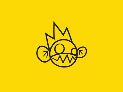 Monkey King Logo Redesign graffiti king logo monkey street teeth