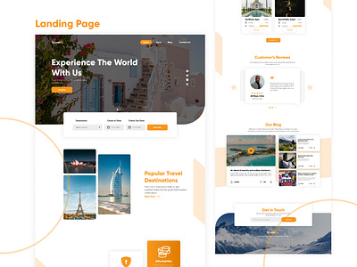 Travelify-Landing Page