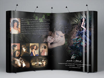 Melos Touch Booth 2 advertisement branding design tradeshow