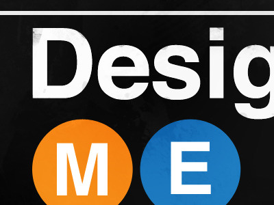Design Moves Me black blue dark orange portfolio web design