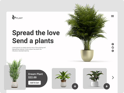 Plant selling website