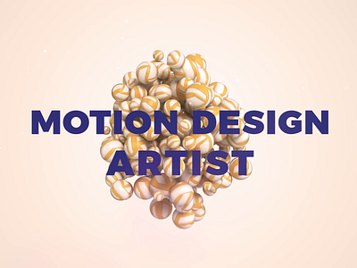 Artist's Portfolio Promo Showreel - Part 1 3d adobe aftereffects animation art branding c4d cg design graphic design illustration logo motion graphics